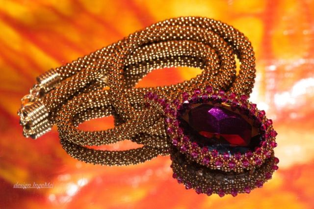 glasstein pink bronze kl